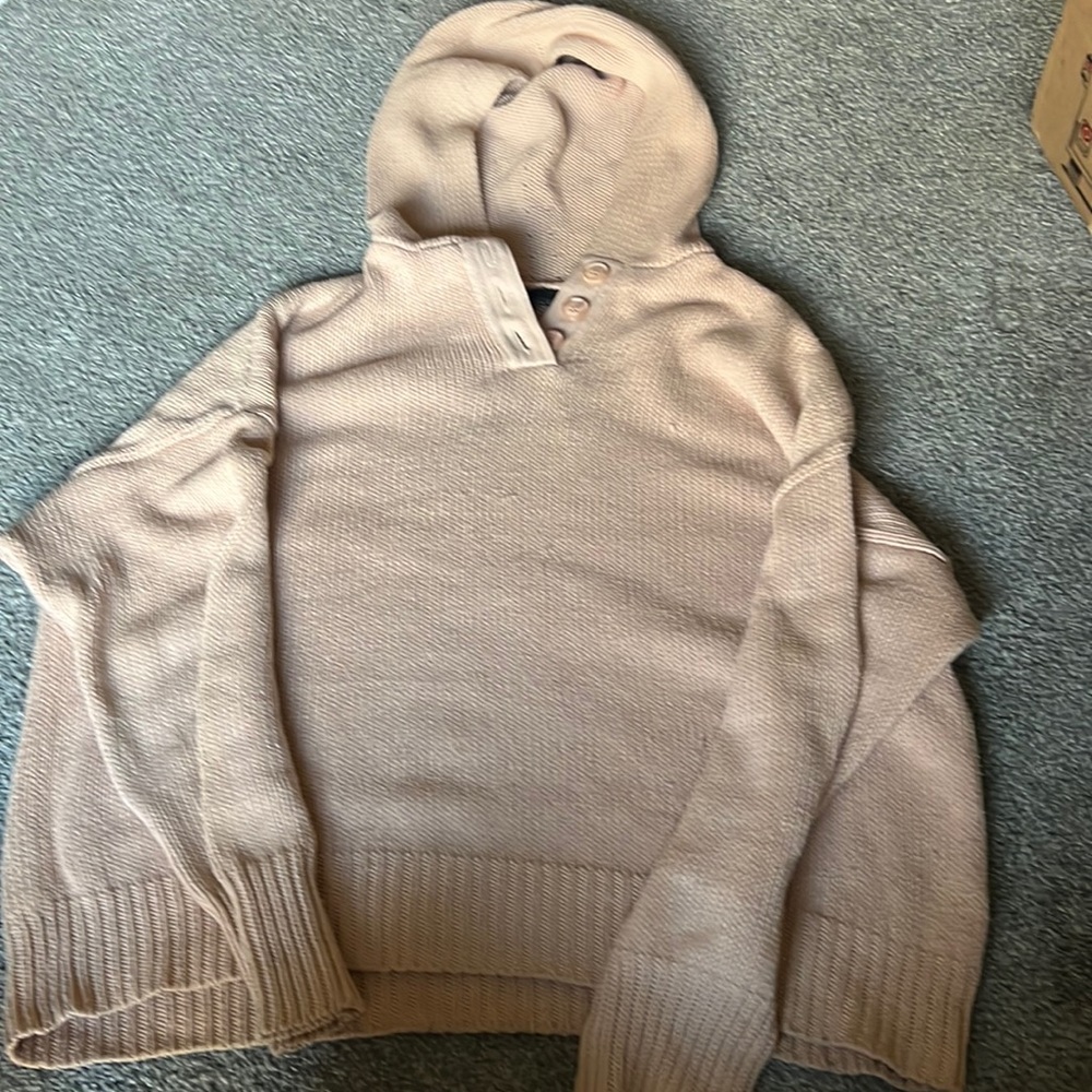 Hooded sweater size medium